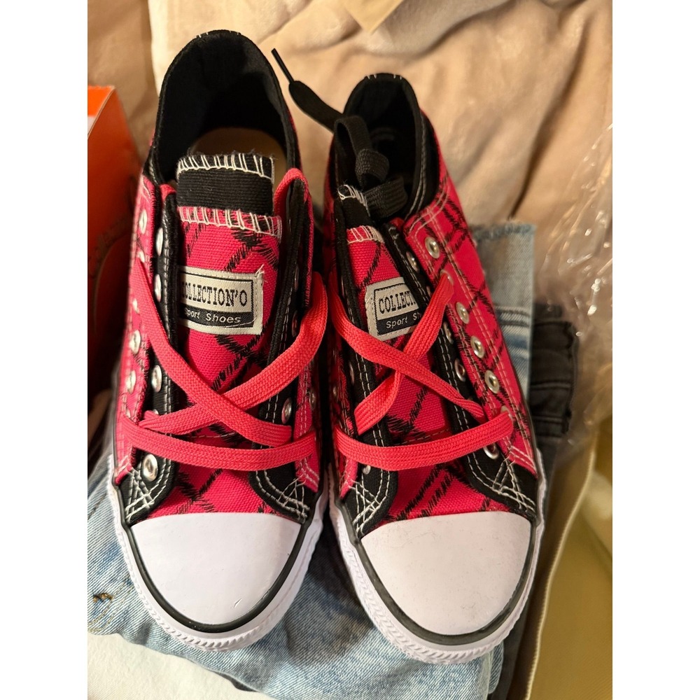 Collection'O Hot Pink Paid Tennis Shoes